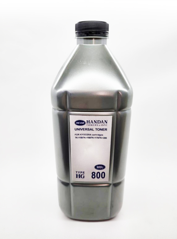 Тонер HG800 для Kyocera [TK-1150/1160/1170/1200] (фл.900г) Silver ATM -HANDAN