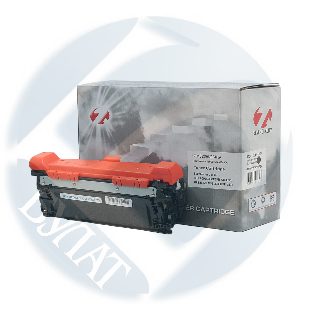 Картридж 7Q CE250A/CE400A для HP LJ CP3525/ M551 (5500стр.) Черный (Black)