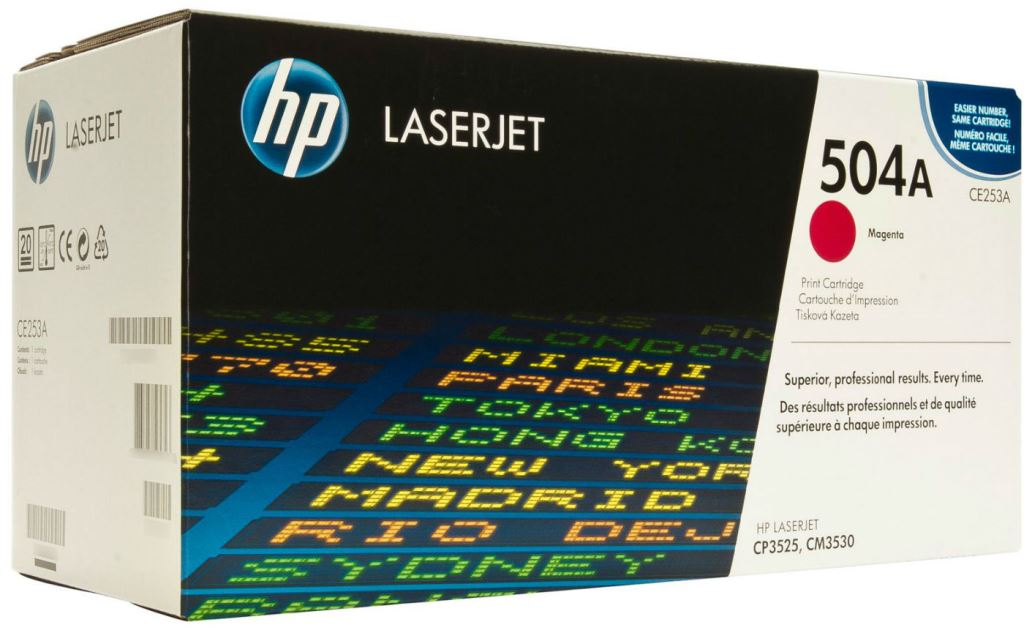 Картридж (CE253A) Hewlett-Packard для HP CLJ CM3530/CP3525 Magenta Original - 2