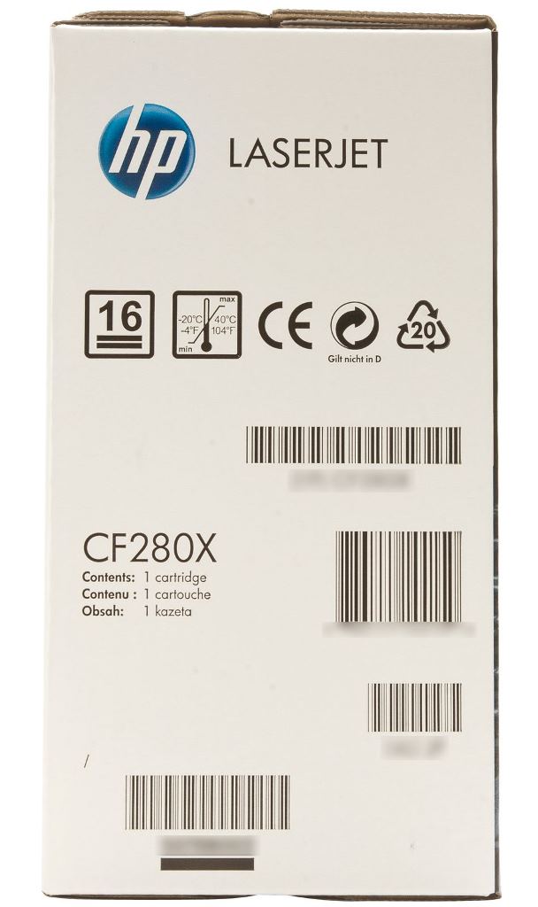 Картридж (CF280X) Hewlett-Packard для HP LJ Pro M401, M425