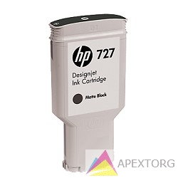 Фото Картридж HP C1Q12A №727 для Designjet T920/ T1500  Матовый Черный (Matte Black) (300ml) Original