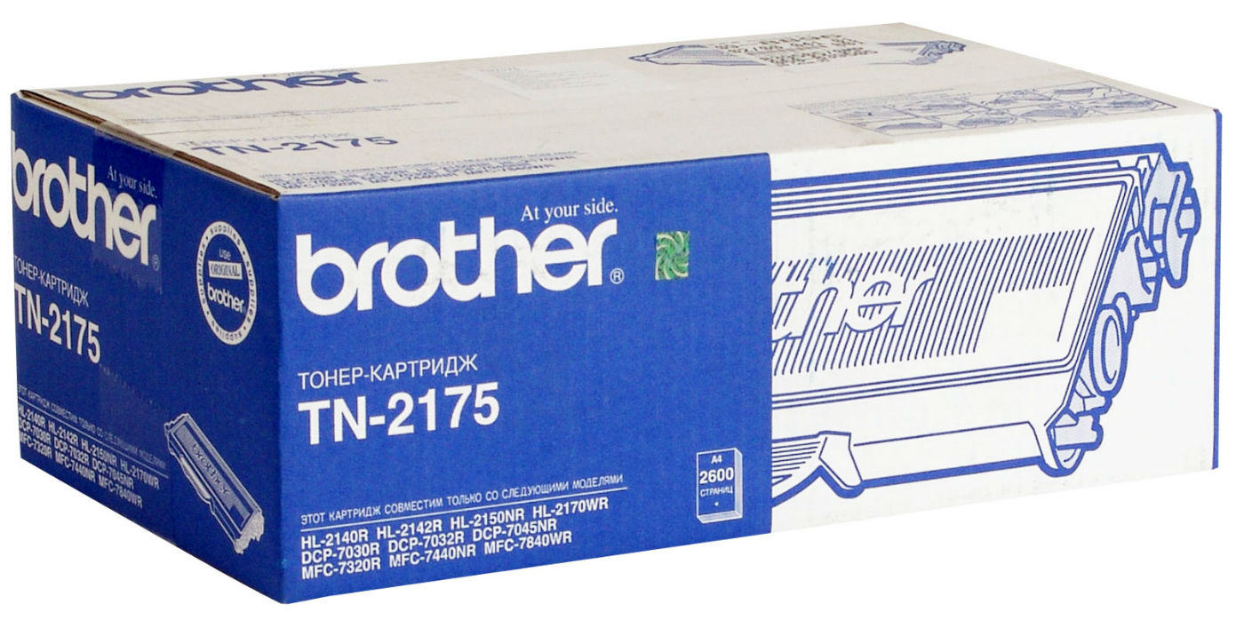 Фотобарабан Brother DR-2175 для HL-2140/2150N/2170W/DCP-7030/7 045N/MFC-7320/7440N/7840W Original -