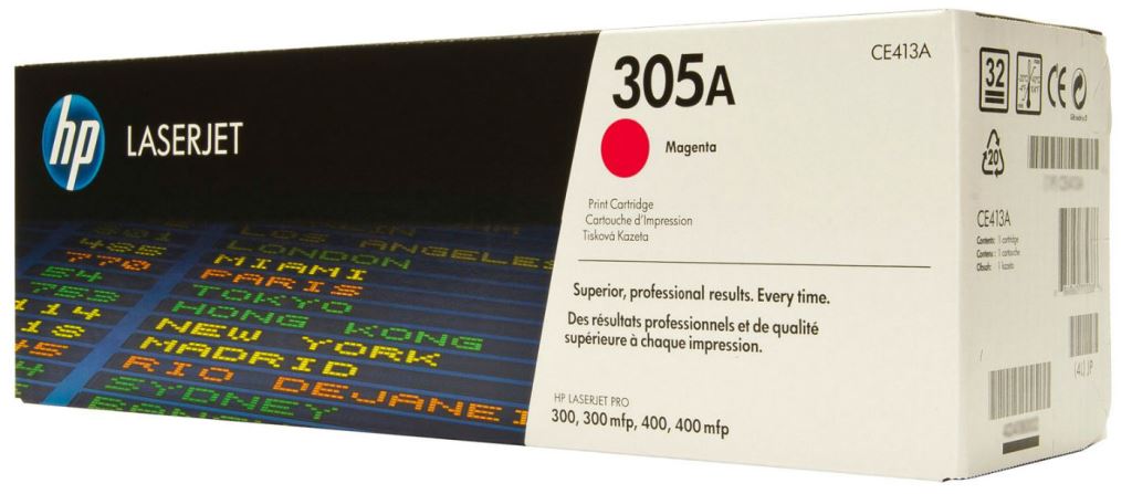 Картридж (CE413A) Hewlett-Packard CLJ Color M351/M451/MFP M375/MFP M475 Magenta Original - 1