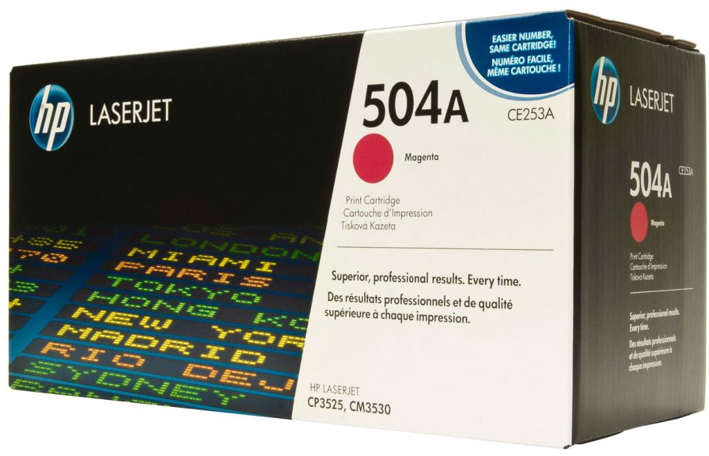 Картридж (CE253A) Hewlett-Packard для HP CLJ CM3530/CP3525 Magenta Original - 1