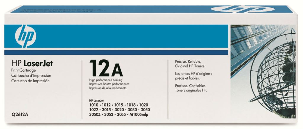 Картридж (Q2612A) Hewlett-Packard для HP LJ 1010/1020/1015/3015/3020 Original - 3
