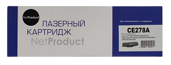 Фото Картридж NetProduct CE278A для HP LJ Pro P1566/P1606dn/M1536dnf (2100стр.)
