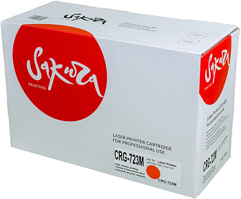 Фото Картридж SAKURA CRG723M для Canon LBP7700/ 7750C/ 7753/ 7754 Пурпурный (Magenta) (8500 к.)