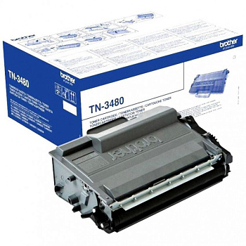 Фото Картридж Brother TN3480 для HL-L5xxx/ L6xxx, DCP-L5500DN/ L6600DW, MFC-L57xx/ L6xxx (8000стр.) Original