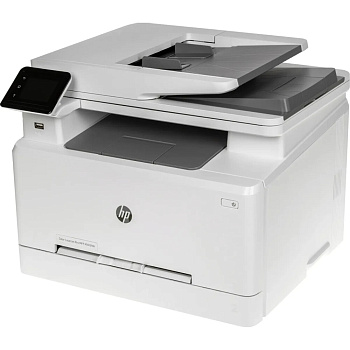 Фото МФУ HP LaserJet Pro M283fdn (7KW74A) Color A4 Duplex Net белый/серый