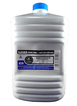 Фото Тонер Brother Universal (TN-3330/3380/3430/3480/6300/6600/7300/ 7600, HL-1030/1230/1440/1650/5440/5450/6180, (кан. 1кг) Black&White Premium (Tomoegawa