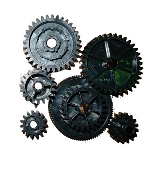 Фото Комплект шестерён термоузла HP LJ M604/M605/M606/M630 (RU7-0293+RU7-0294+RU7-0290+RU7-0291+RU9-0405) (M604GR-KIT/RM2-6231-KIT) OEM