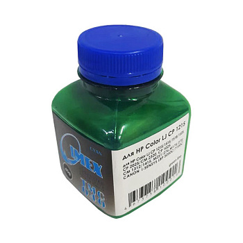 Фото Тонер для HP Color LJ CP 1215/1515/1518/1525/СМ1312/CM1415/CP1025/2025 (фл,45,синий,Polyester,TMC040 IMEX) Green Line