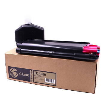 Фото Тонер-картридж s-Line TK-5280M для Kyocera ECOSYS P6235 (11000стр.) Пурпурный (Magenta)