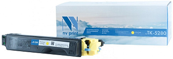 Фото Тонер-картридж NV-Print TK-5280Y для Kyocera ECOSYS P6235cdn/ M6235cidn/ M6635cidn (11000стр.) Желтый (Yellow)