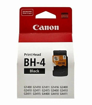Фото Печатающая головка Canon BH-4 / CA91 для PIXMA G1400/ G2400/ G3400 (QY6-8002) Черная (Black)