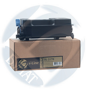 Тонер-картридж s-Line TK-3170 для Kyocera ECOSYS P3050/ P3055/ P3060 (15500стр.) - с чипом Фото Тонер-картридж s-Line TK-3170 для Kyocera ECOSYS P3050/ P3055/ P3060 (15500стр.) - с чипом