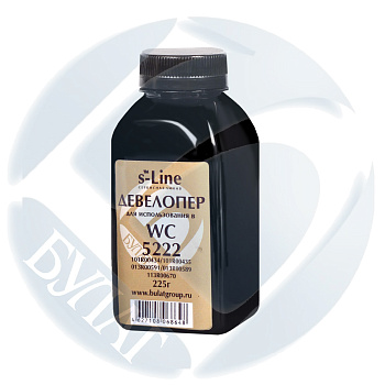 Фото Девелопер для Xerox WorkCentre 5222/ 5325/ M118/ 123/ 128/ 133/ Phaser 5500 (банка 225г) БУЛАТ s-Line