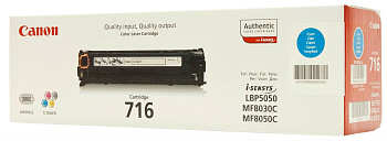 Фото Картридж Canon 716C для LBP-5050/ LBP-5050N Голубой (Cyan) Original