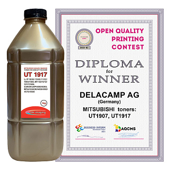 Фото Тонер Universal UT 1917 для HP LJ P1005/ 1006/ 1505/ М1120/ 1522 (фл.1кг) Gold ATM - [Mitsubishi]