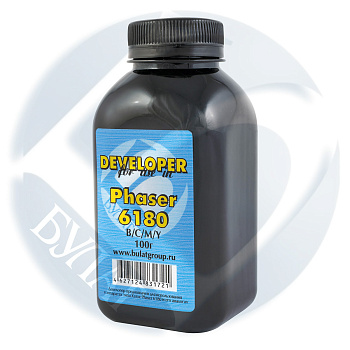 Фото Девелопер для Xerox PH6180  банка 100г B/C/M/Y БУЛАТ