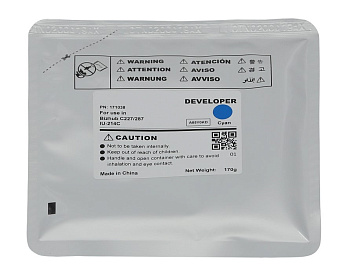 Фото Девелопер IU-214C для KONICA MINOLTA Bizhub C227/C287 (CET) Cyan, 170г, 90000 стр., CET171038