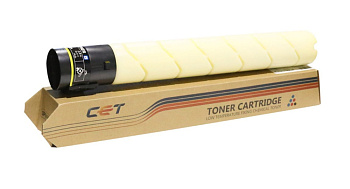 Фото Тонер-картридж (CPT, CE28) TN-227Y для KONICA MINOLTA Bizhub C227i/257i/287i (CET) Yellow, 407г, 24000 стр., CET141460