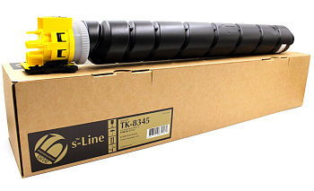Тонер-картридж s-Line TK-8345Y для Kyocera TASKalfa 2552ci (12000стр.) Желтый (Yellow) Фото Тонер-картридж s-Line TK-8345Y для Kyocera TASKalfa 2552ci (12000стр.) Желтый (Yellow)
