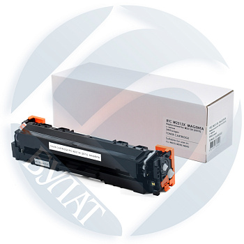 Фото Картридж 7Q W2213X (207X) для HP Color LJ M255/ M282 (2450стр.) Пурпурный (Magenta) до версии 20240321 включительно