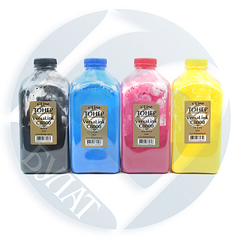 Фото Тонер Xerox VersaLink C8000 (бан.260г) 106R04054 Голубой (Cyan) БУЛАТ s-Line - с девелопером