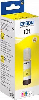 Чернила Epson 101 для EcoTank L4150/ 4160 (70мл) Желтый (Yellow) Original C13T03V44A Фото Чернила Epson 101 для EcoTank L4150/ 4160 (70мл) Желтый (Yellow) Original C13T03V44A