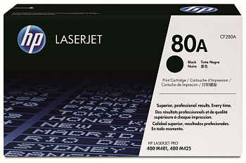 Картридж (CF280A) Hewlett-Packard №80A для HP LJ Pro M401/ M425 (2700 стр.) Черный (Black) Original Фото Картридж (CF280A) Hewlett-Packard №80A для HP LJ Pro M401/ M425 (2700 стр.) Черный (Black) Original