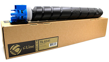 Тонер-картридж s-Line TK-8345C для Kyocera TASKalfa 2552ci (12000стр.) Голубой (Cyan) Фото Тонер-картридж s-Line TK-8345C для Kyocera TASKalfa 2552ci (12000стр.) Голубой (Cyan)