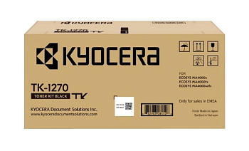 Фото Тонер-картридж Kyocera-Mita TK-1270 для MA4000x/MA4000fx/MA4000wifx (1T0C140NL0) (10000стр.)