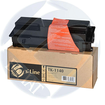 Тонер-картридж s-Line TK-1140 для Kyocera FS-1035MFP/ 1035MFP/ DP1135MFP (7200стр.) - с чипом Фото Тонер-картридж s-Line TK-1140 для Kyocera FS-1035MFP/ 1035MFP/ DP1135MFP (7200стр.) - с чипом