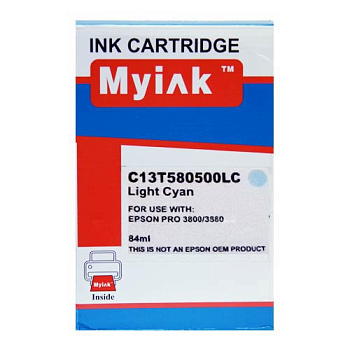 Фото Картридж MyInk T5805 для Epson St Pro 3800/ 3880 Светло- Голубой (Light Cyan)