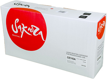 Фото Картридж SAKURA CE743A для HP CP5225 Пурпурный (Magenta) (7300 к.)