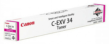 Фото Тонер Canon C-EXV34 для iR C2030L/ C2030i/ C2020L/ C2020i Пурпурный (Magenta) Original