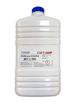 Фото Тонер PK206 для KYOCERA ECOSYS M6035cidn (Japan) Yellow, 500г/бут, (унив.), OSP0206Y-500