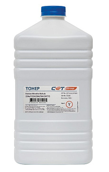 Фото Тонер NF7Y TN-711Y/514Y для KONICA MINOLTA Bizhub C654/C754/C654e/C754e (CET) Yellow, 500г/бут, CET111115Y500