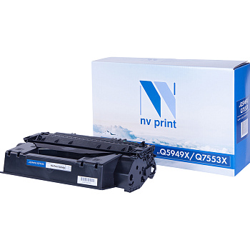 Картридж NV-Print Q5949X/Q7553X для HP LJ 1320/ P2015 (7000стр.) Фото Картридж NV-Print Q5949X/Q7553X для HP LJ 1320/ P2015 (7000стр.)