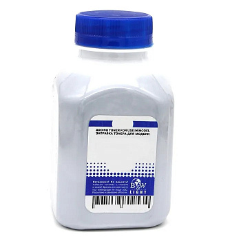 Фото Тонер для Ricoh Aficio C220/ С221/ С222/ C240/ C250/ C260/ С261 (SPC220/ SPC250E) - Голубой (Cyan), химический (фл. 100г) B&W фас.Россия