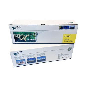 Картридж Uniton CF402A 201A для HP CLJ Pro M252/ M277 (1 400стр.) Желтый (Yellow) Фото Картридж Uniton CF402A 201A для HP CLJ Pro M252/ M277 (1 400стр.) Желтый (Yellow)