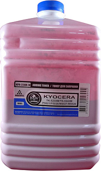 Фото Тонер для Kyocera P5021/ P5026/ M5521/ M5526 [TK-5220M/ TK-5230M/ TK-5240M] (кан.1кг) B&W Premium - Пурпурный (Magenta)
