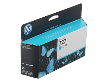Фото Картридж HP B3P19A № 727 для DJ T920/ T1500 (130ml) Голубой (Cyan) Original