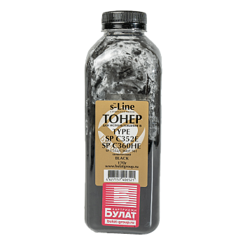 Тонер для Ricoh Aficio SP C352/ C360 (бут.170г) C352E/SP C360HE - Черный (Black) БУЛАТ s-Line - химический Фото Тонер для Ricoh Aficio SP C352/ C360 (бут.170г) C352E/SP C360HE - Черный (Black) БУЛАТ s-Line - химический