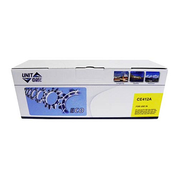 Фото Картридж Uniton CE412A для HP CLJ M351/ M451/ MFP M375/ MFP M475 (2 600стр.) Желтый (Yellow)