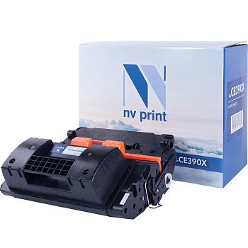 Картридж NV-Print CE390X для HP LJ M4345/ M4555 (24000стр.) Фото Картридж NV-Print CE390X для HP LJ M4345/ M4555 (24000стр.)