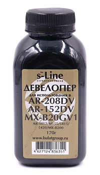 Девелопер Sharp AR-5420/5415/MX-B200 банка 170г AR-208DV/AR-152DV/MX-B20GV1 БУЛАТ s-Line Фото Девелопер Sharp AR-5420/5415/MX-B200 банка 170г AR-208DV/AR-152DV/MX-B20GV1 БУЛАТ s-Line