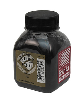 Тонер для Oki C301/ C321/ MC342 (бут.55г) БУЛАТ s-Line - Черный (Black) - Glossy Фото Тонер для Oki C301/ C321/ MC342 (бут.55г) БУЛАТ s-Line - Черный (Black) - Glossy