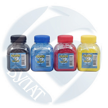 Фото Тонер для HP CLJ M252 [CF400A] (бут.45г) БУЛАТ - Черный (Black) - химический